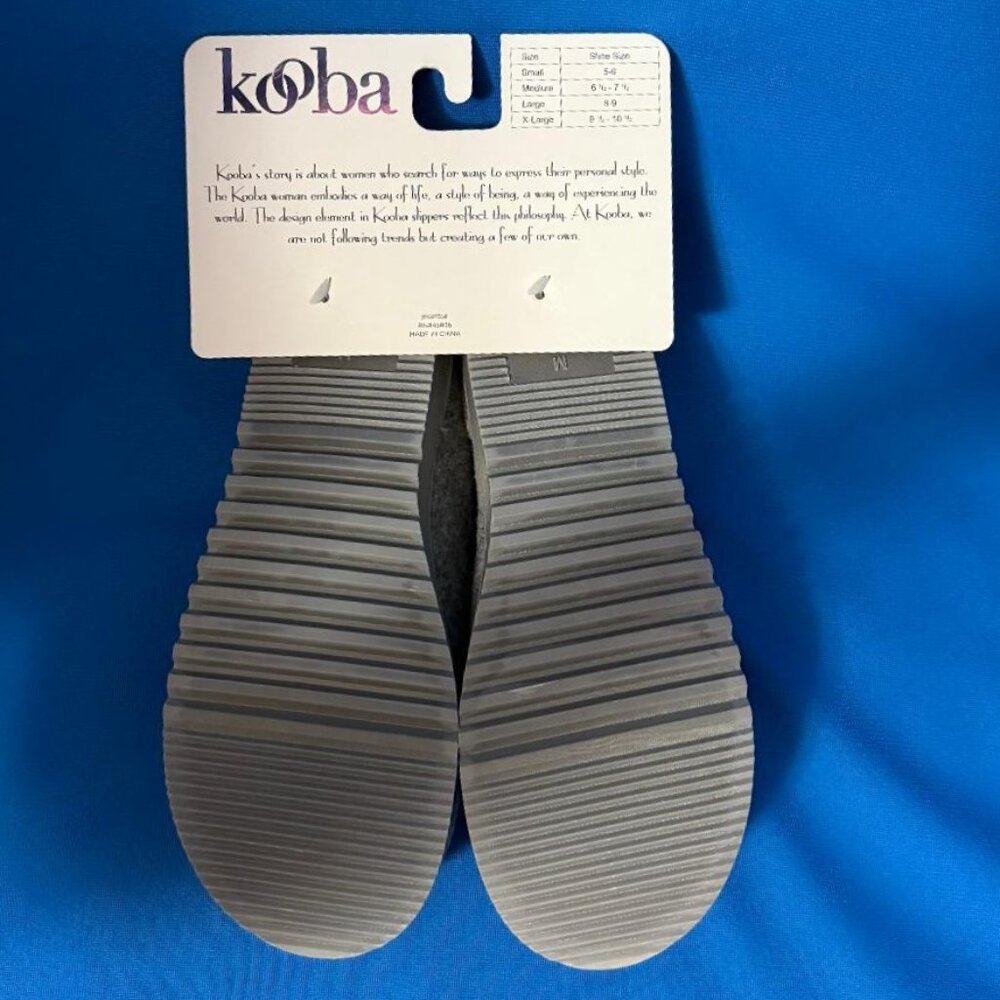NWT & GREAT GIFT KOOBA FRENCHIE FRENCH BULLDOG SLIPPERS M / MEDIUM 6 1/2 - 7 1/2 - Picture 7 of 13